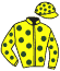 Casaque du jockey de Frodon Du Pecos
