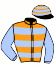 Casaque du jockey de Kalino Bellevue