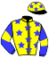 Casaque du jockey de Lotus De Chanteins