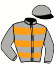 Casaque du jockey de Milan Rouge