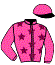 Casaque du jockey de Miss Georges Allen