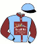 Casaque du jockey de Jasmin Dore