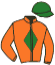 Casaque du jockey de Mistral De Cocagne