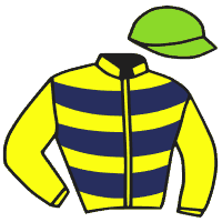 Casaque du jockey de Blue Borana