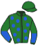 Casaque du jockey de The Vesper