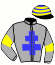 Casaque du jockey de Lluvia Du Houlbet