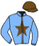 Casaque du jockey de Kalista De La Cour