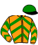 Casaque du jockey de Dona Corsica