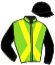Casaque du jockey de Frilouz De Kernas