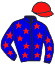Casaque du jockey de Joly Coeur Iii