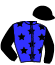 Casaque du jockey de Jolie Star Blonde