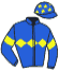 Casaque du jockey de Nity Galeste