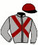 Casaque du jockey de Perfect Rose