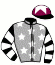 Casaque du jockey de Maxi Bello