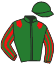 Casaque du jockey de Jaime De Dompierre