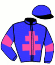 Casaque du jockey de Jasmin Du Rocher