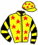 Casaque du jockey de Glycine Doree