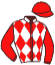 Casaque du jockey de Saporetti