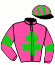 Casaque du jockey de Miss Des Vialettes
