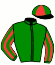 Casaque du jockey de Joyeuse D'Atout