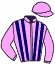 Casaque du jockey de Fleur de Lis