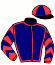 Casaque du jockey de Monarque Burgond