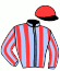 Casaque du jockey de Notch D'Alba