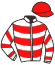Casaque du jockey de Hola Valquiria
