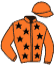 Casaque du jockey de Vazirpour