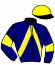 Casaque du jockey de Lady De Narmont