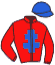 Casaque du jockey de Maloin D'Elma