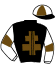 Casaque du jockey de Maldive De Tillard