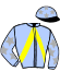 Casaque du jockey de Mistinguette D'All