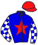 Casaque du jockey de Light my Fire