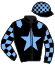 Casaque du jockey de Moune Verderie