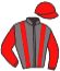 Casaque du jockey de Melrose Des Vaux