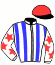 Casaque du jockey de Katina De Toussac