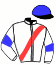 Casaque du jockey de Miss De Jafran