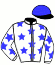 Casaque du jockey de Manhattan Rain
