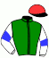 Casaque du jockey de Mademoiselle Jolie