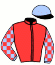 Casaque du jockey de Mystere Cerize