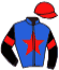 Casaque du jockey de Millium Quesnot