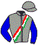 Casaque du jockey de Magellano Sun