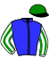 Casaque du jockey de Machiavel Bourbon