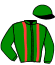 Casaque du jockey de Mozart Sautonne