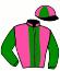 Casaque du jockey de Malice Caillerie