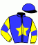 Casaque du jockey de Guapo Marboula