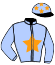 Casaque du jockey de Fakir du Lorault