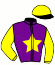 Casaque du jockey de Lady Di La Colmine