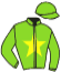 Casaque du jockey de Jolie Coktail